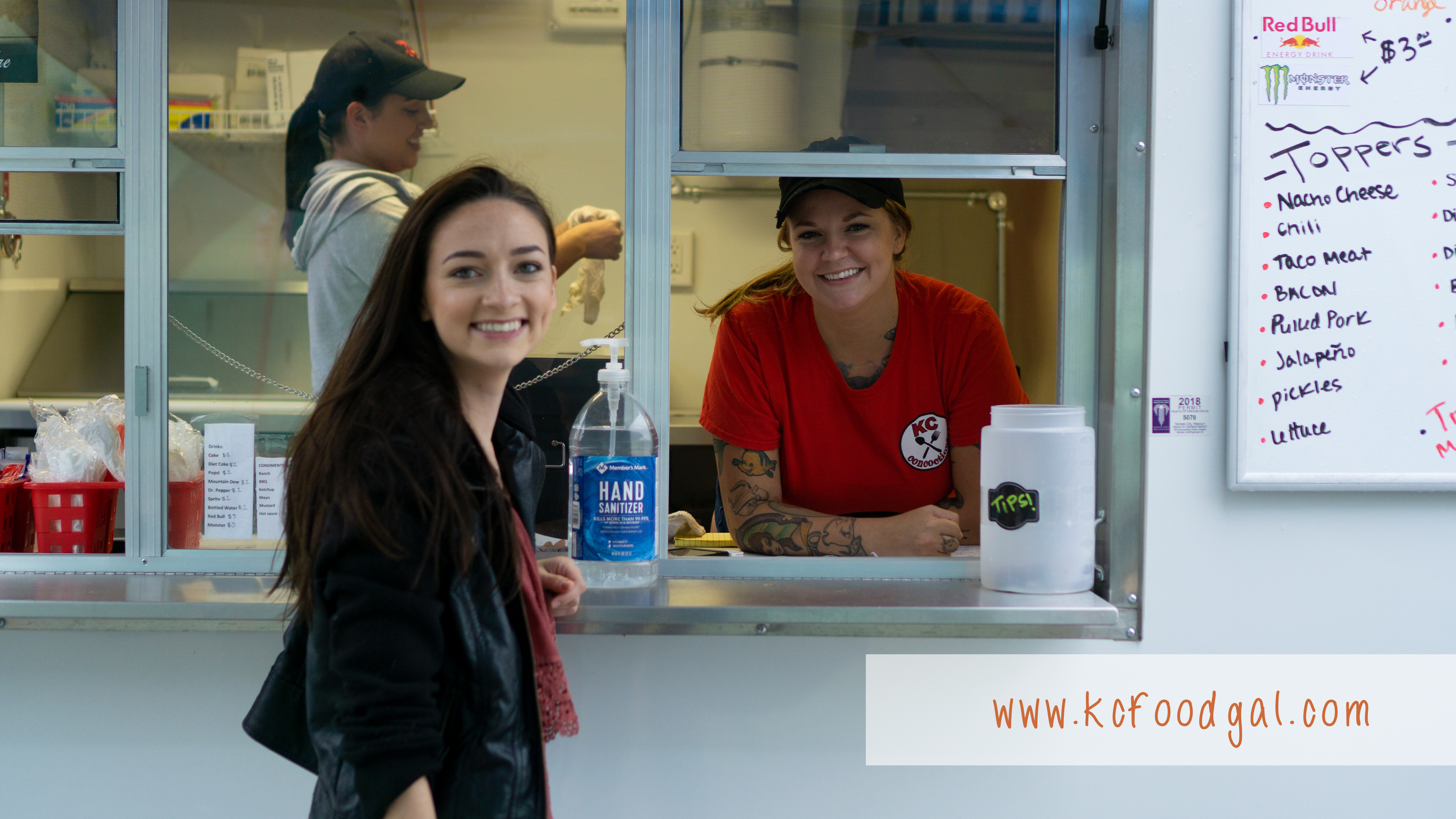 Jenae at kc concoctions food truck